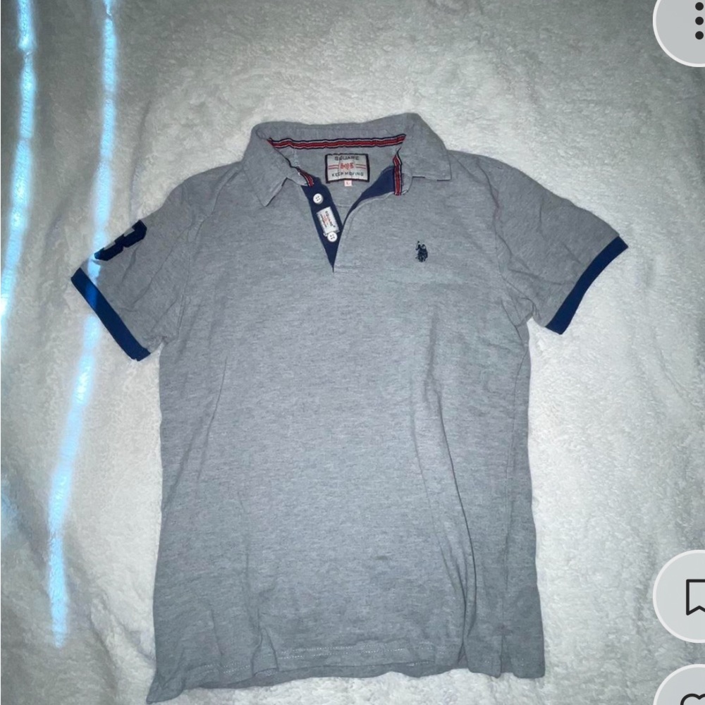 super cool thrifted polo